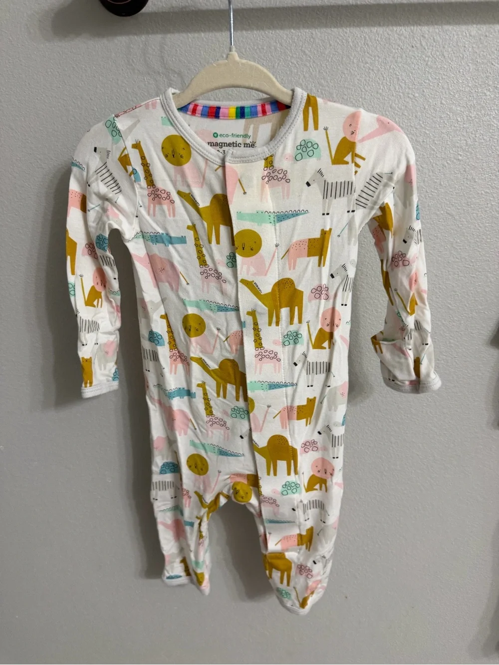 magnetic me Animal Print Romper 0-3 months